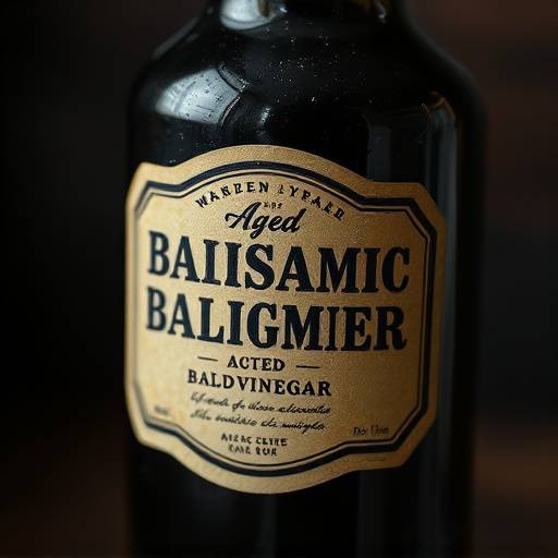 Bottiglia di Aceto Balsamico di Modena invecchiato